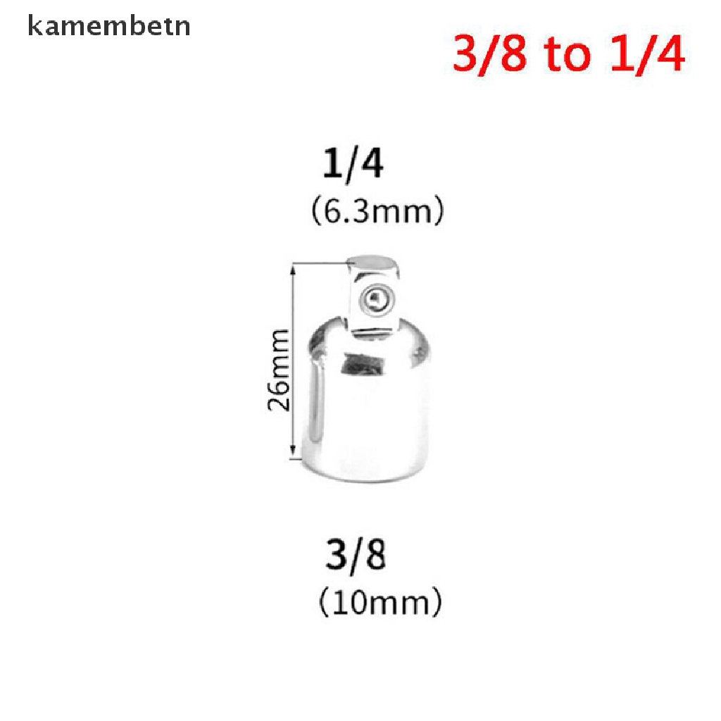 Đầu chuyển đổi ổ cắm 3/8" sang 1/4" 1/2inch tiện dụng