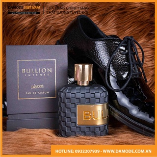 Nước hoa Damode Bullion 100ml dành cho nam [ Hàng chuẩn Pháp ] Eau De Parfum lưu hương 6 - 8H