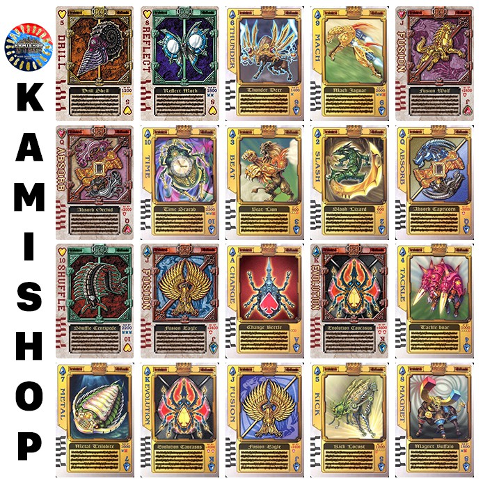 Card Rouze Blade KAMISHOP Thẻ Kamen Rider Blade