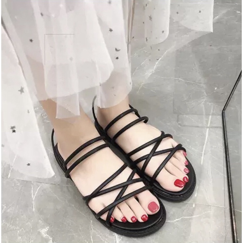 Dép cao su quai chéo siêu bền