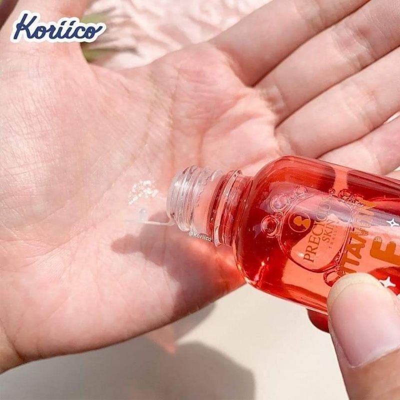 Tinh chất Vitamin E & Peach BRIGHTENING SERUM dưỡng trắng da