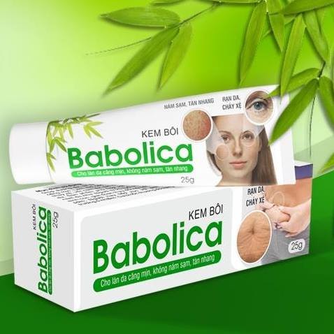 Kem Babolica - Giảm Rạn Da, Nhăn Da, Chảy Xệ Da, Mờ Thâm Nám, Chống Lão Hóa Da, Dưỡng Ẩm Da (Tuýp 25g) [Chính Hãng]