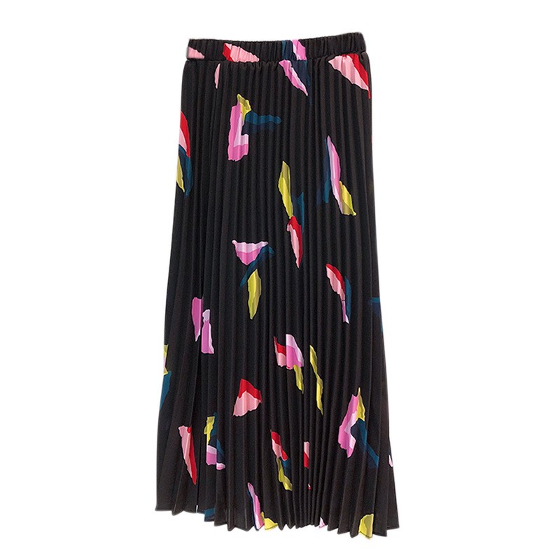 Chân váy xếp ly in hoa | BigBuy360 - bigbuy360.vn