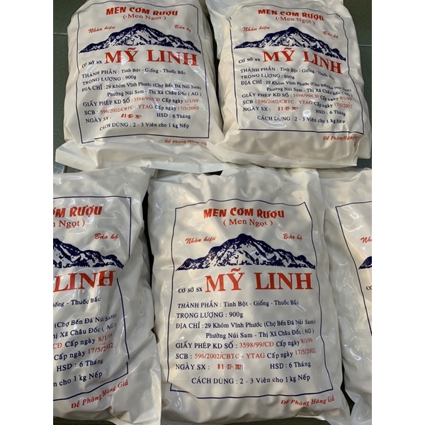 15 viên men cơm rượu