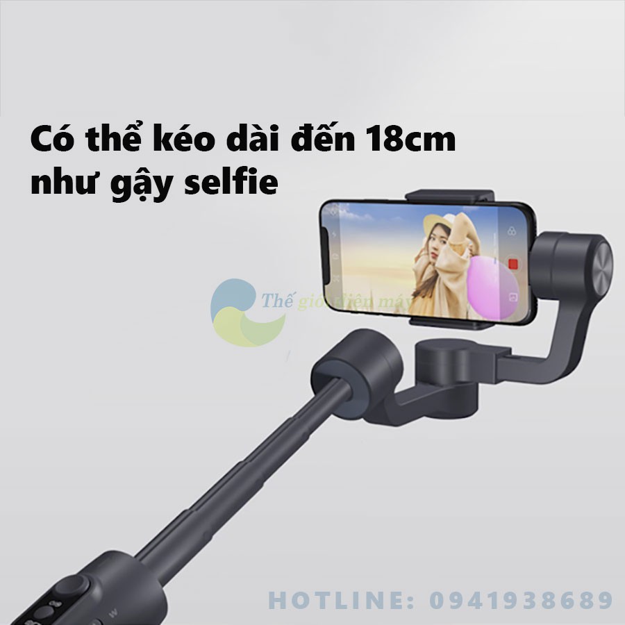 [SaleOff]  Tay cầm chống rung gimbal Feiyu Vimble 2s chống rung điện thoại, camera hành