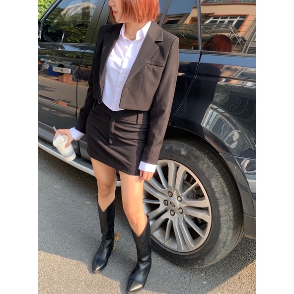 Áo blazer dáng ngắn CROP BLAZER