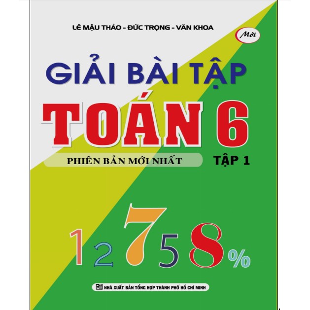 Sách - Giải Bài Tập Toán 6 tập 1