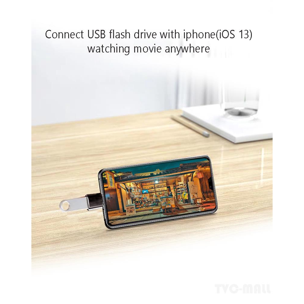 Đầu chuyển đổi cổng Lightning sang Usb Otg chuyên dụng chất lượng cao