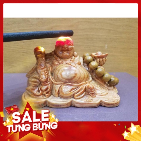 Tượng phật di lặc gỗ huyết long