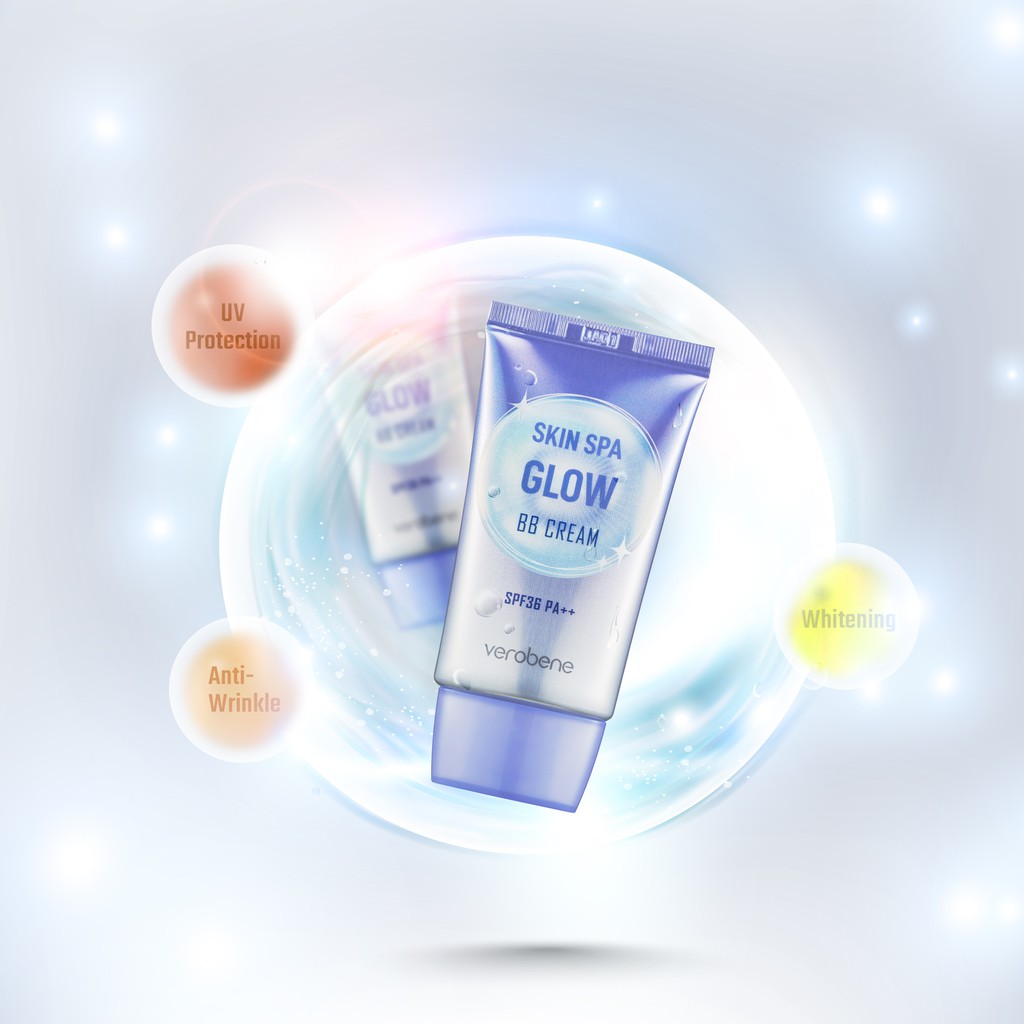 Kem Nền Verobene Skin Spa Glow BB Cream GomiMall