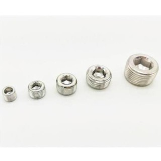 Đầu bịt inox lục giác phụ kiện cho các thiết bị khí nén