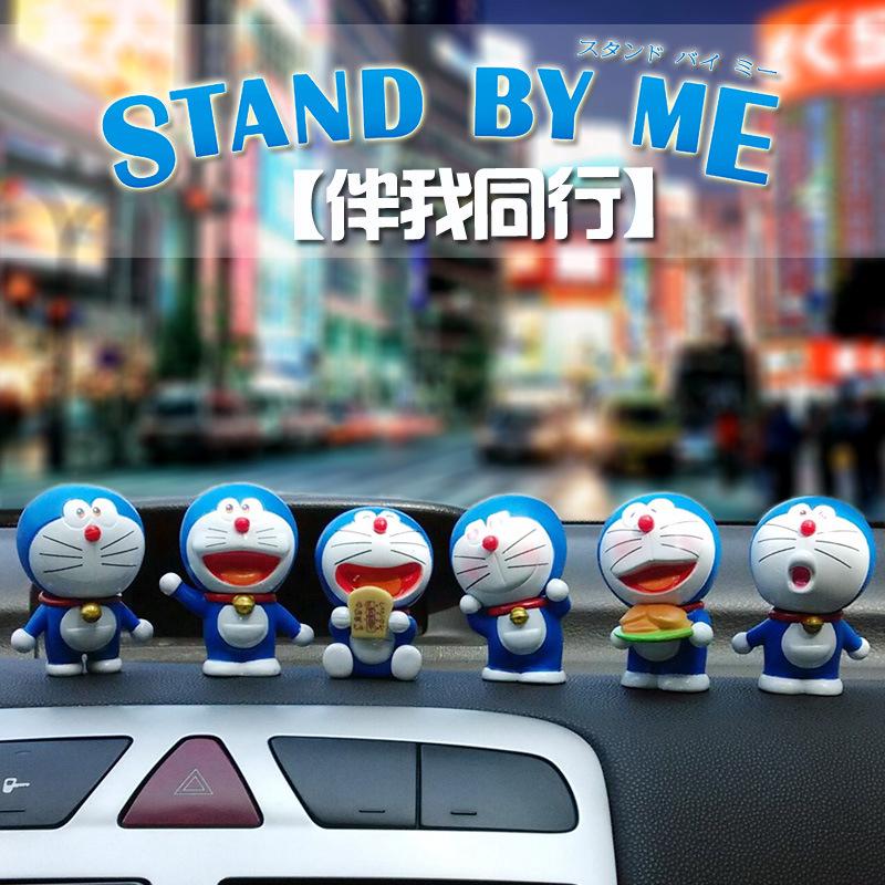 【💕Set 6 Mô Hình Doraemon Trang Trí Xe Hơi