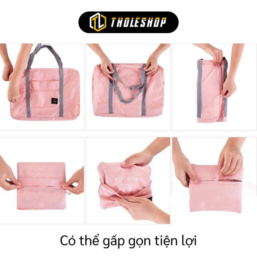 Túi Xách Du Lịch - Túi Du Lịch Gấp Gọn Siêu Nhẹ Không Thấm Nước Gắn Vào Vali 7849