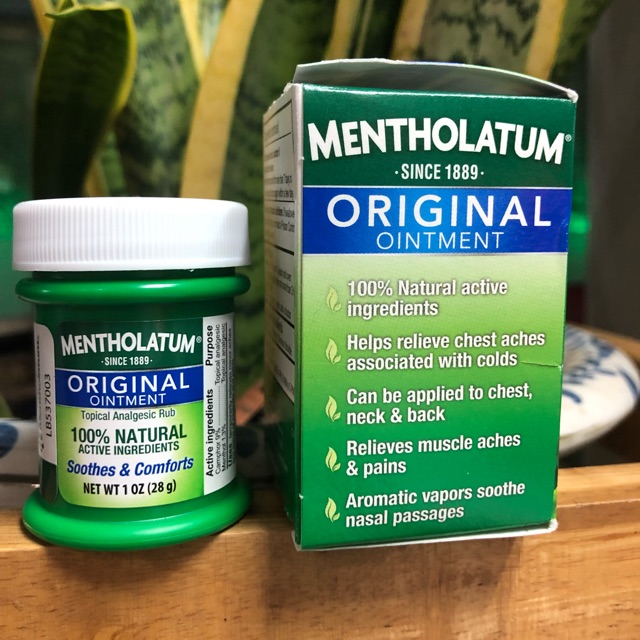 Dầu mentholatum của mỹ