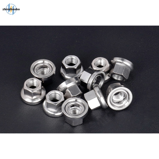 Đai Ốc Trục Bánh Xe Trước / Sau 9mm 10mm Chống Trượt Chuyên Dụng Cho Xe Đạp