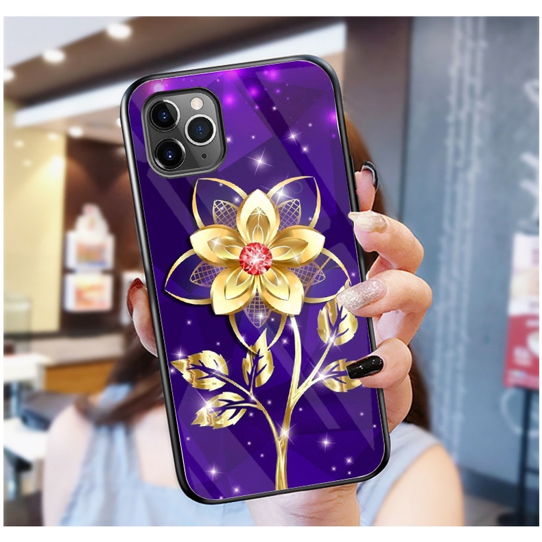 Ốp Lưng IPHONE 11, 11 PRO MAX,12, 12 PRO MAX,12 MINI Ốp kính bóng cao cấp mới nhất