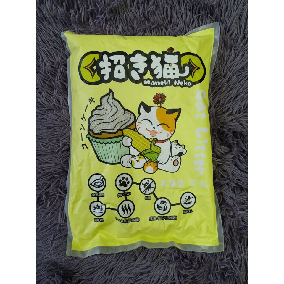 Cát đất sét vệ sinh cho mèo Maneki Neko
