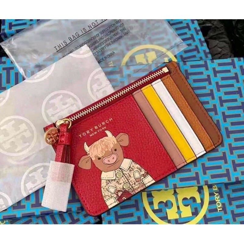 Ví Trâu đỏ Tory Burch