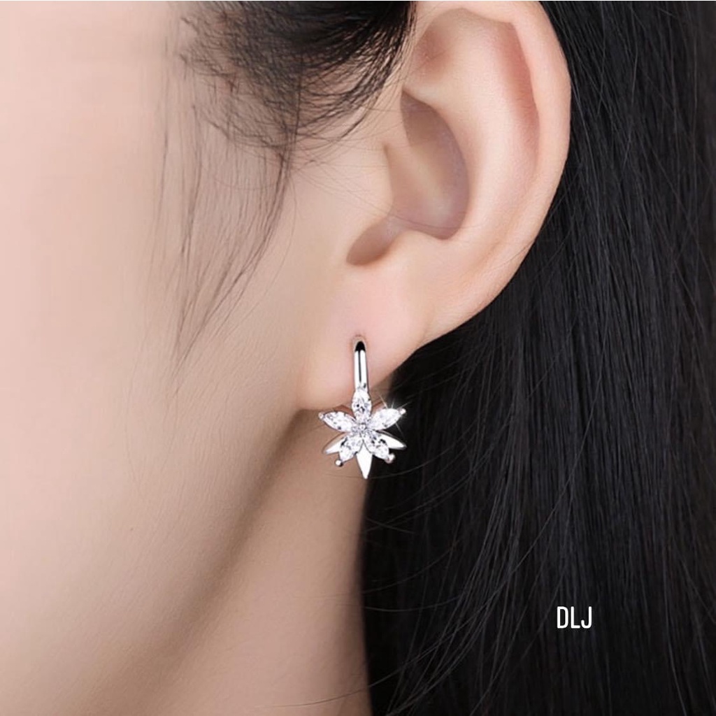 Bông tai nữ bạc , bông tai cá tính