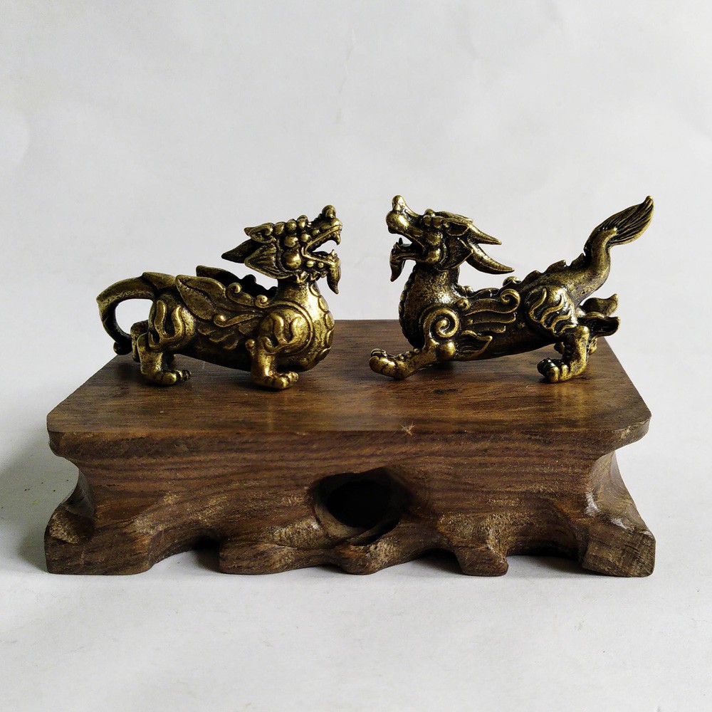 Tượng đồng phong thủy, linh vật bằng đồng làm phụ kiện tiểu cảnh, bày bàn trà, làm quà tặng | BigBuy360 - bigbuy360.vn