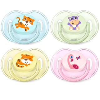 Núm Ty Ngậm Philips Avent 0 - 6 tháng ( Hàng chính hãng có TEM )