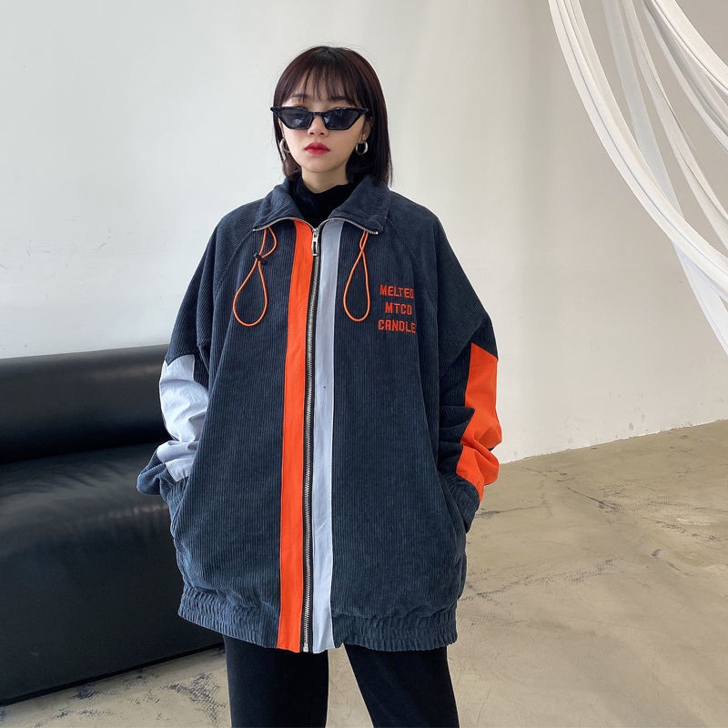 Áo khoác dáng rộng thêu họa tiết thời trang sành điệu cho nữ | BigBuy360 - bigbuy360.vn