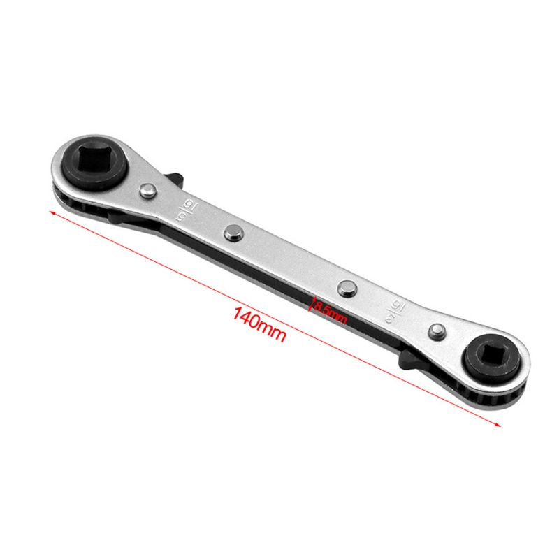 Cờ Lê Hai Đầu 3 / 16 &quot;1 / 4&quot; 5 / 16 &quot;3 / 8&quot; Cho Máy Điều Hòa Không Khí Tủ Lạnh