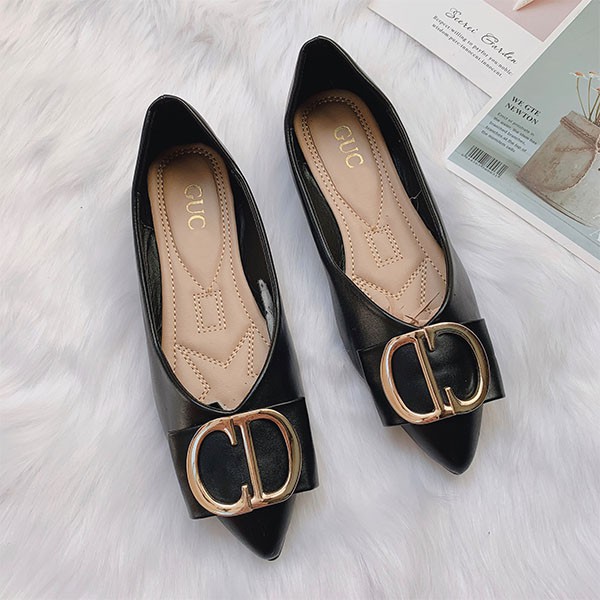 Giày nữ đế bệt CD sang trọng giá rẻ - B294 | BigBuy360 - bigbuy360.vn