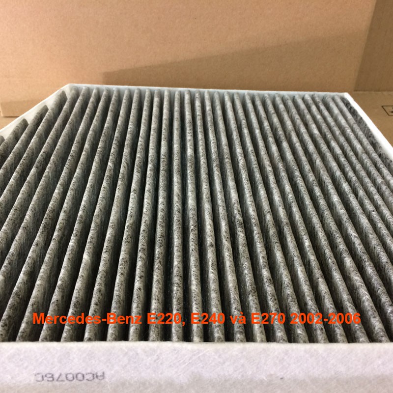 Lọc gió điều hòa than hoạt tính AC0076C-5 dành cho Mercedes-Benz E220, E240 và E270 2002, 2003, 2004, 2005, 2006