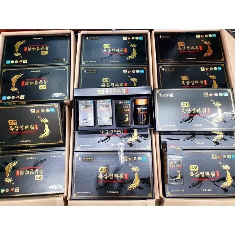 Cao Hắc Sâm HÀN QUỐC cô đặc 100% SET 4 lọ | BigBuy360 - bigbuy360.vn
