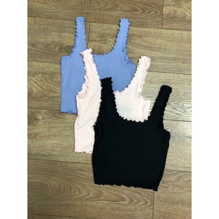 áo croptop cuốn biên