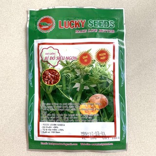 Hạt giống bí đỏ siêu ngọn lucky 20gr