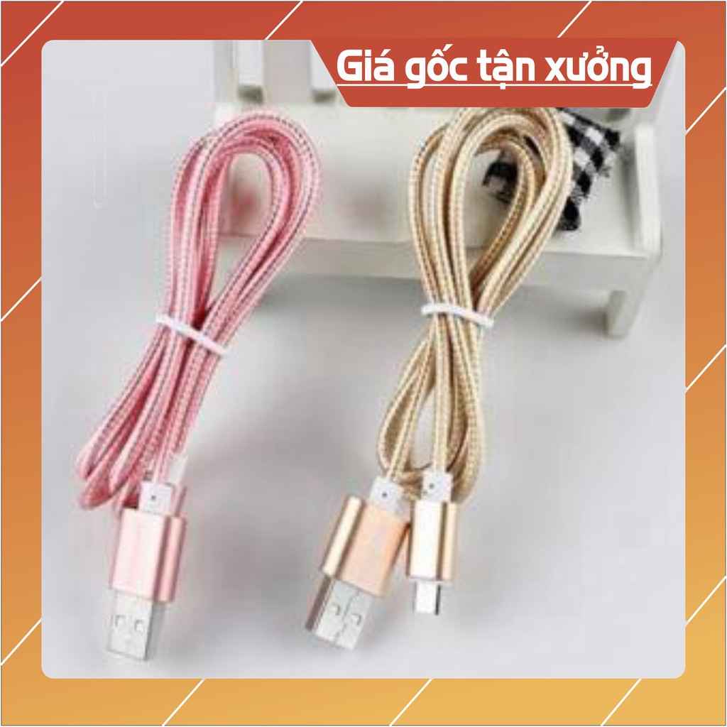 Sẵn hàng combo 10 dây sạc điện thoại 3 m .