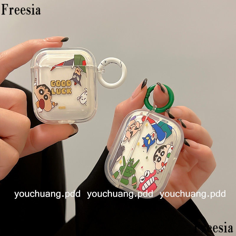 Vỏ Bảo Vệ Hộp Sạc Tai Nghe Bluetooth airpods Pro / 2 / 2 Chống Sốc Hình Cậu Bé Bút Chì / Cậu Bé Bút Chì K0L0