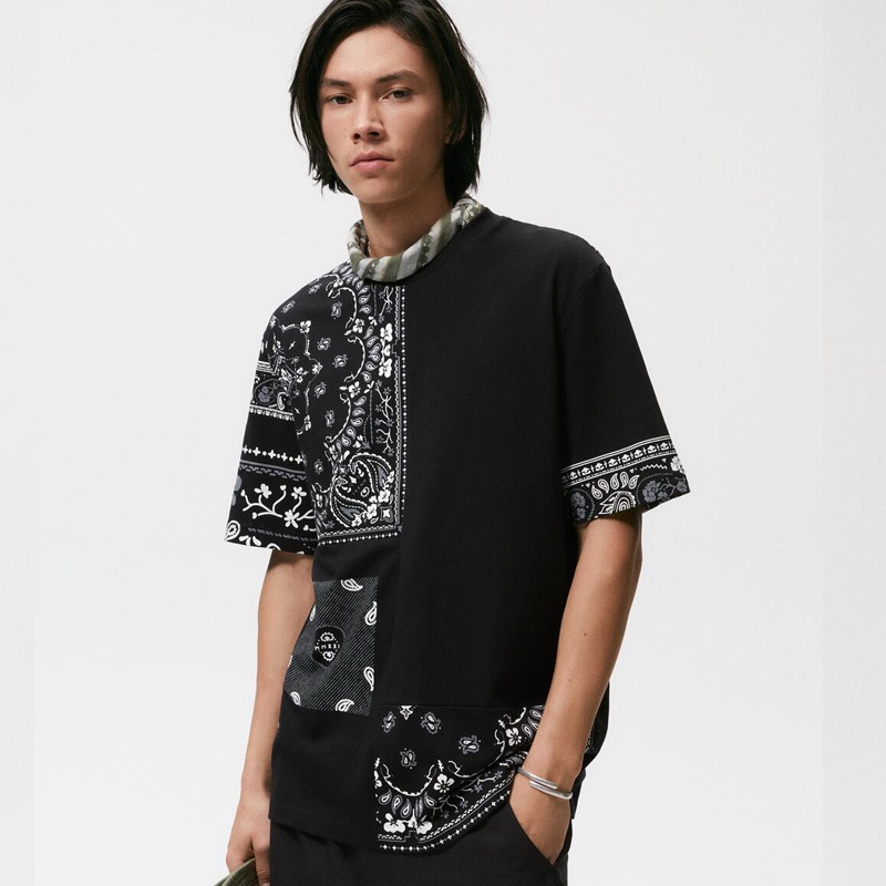 Áo Thun Nam Tay Ngắn In Hình Thời Trang Trẻ Trung