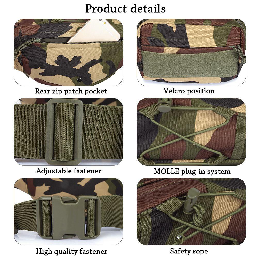 Túi Đeo Chéo Ngực Đa Năng Tiện Dụng Cho Hoạt Động Ngoài Trời