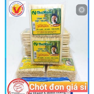 Tăm Tre Tiệt Trùng Thế Nam Log 5 gói Hương Quế