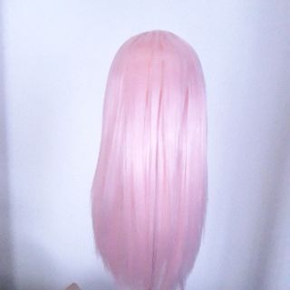 Tóc màu hồng cho búp bê bjd 1/4, 1/6