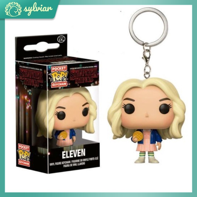[sylviar] Funko Pop Móc Khóa Hình Nhân Vật Trong Stranger Things