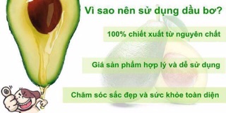 Tinh dầu bơ (nhà làm)