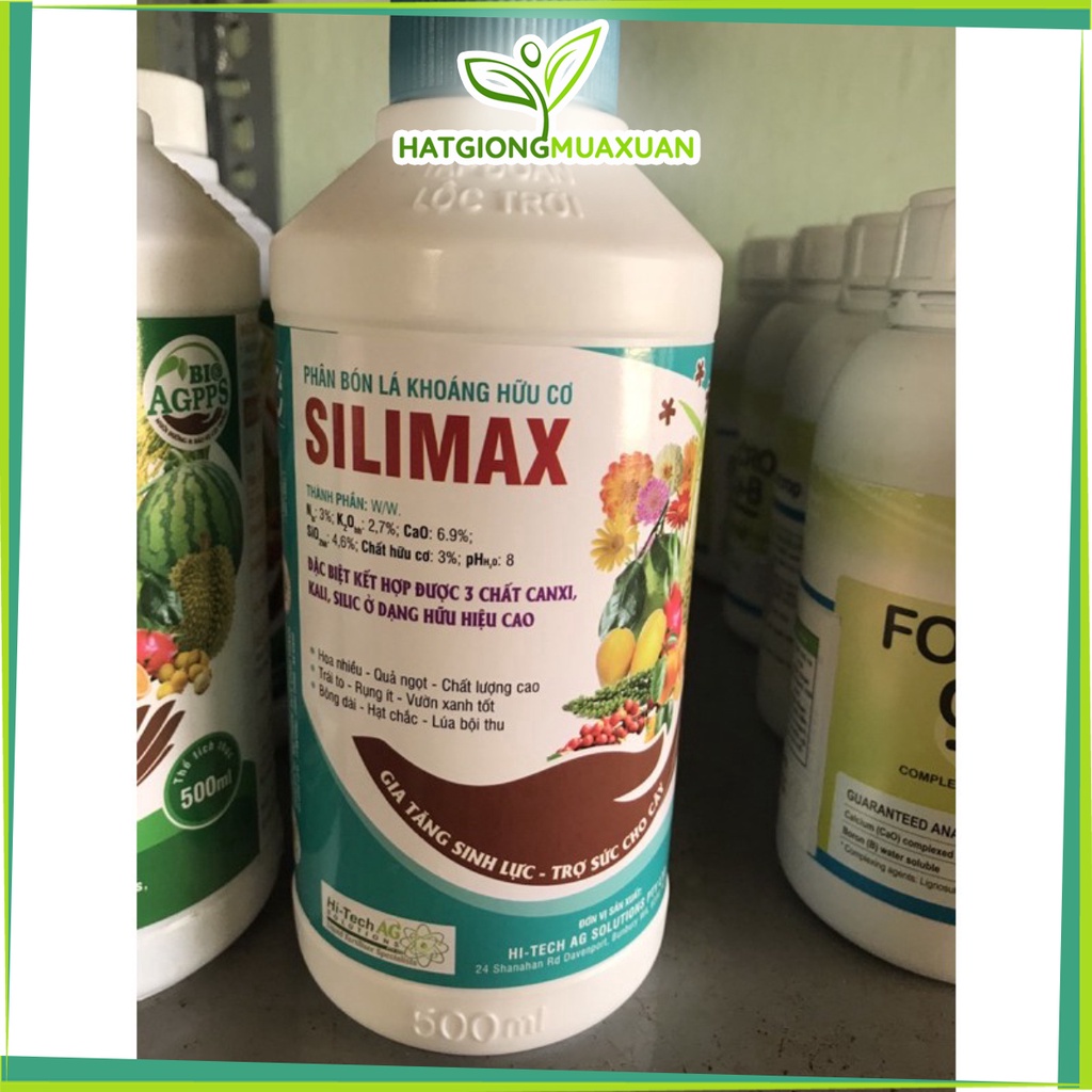 SILIMAX phân bón lá hữu cơ cao cấp Lộc Trời