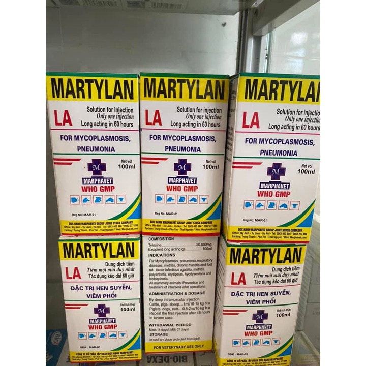 [DT] Martylan LA (100ml)chỉ dùng trong thú y