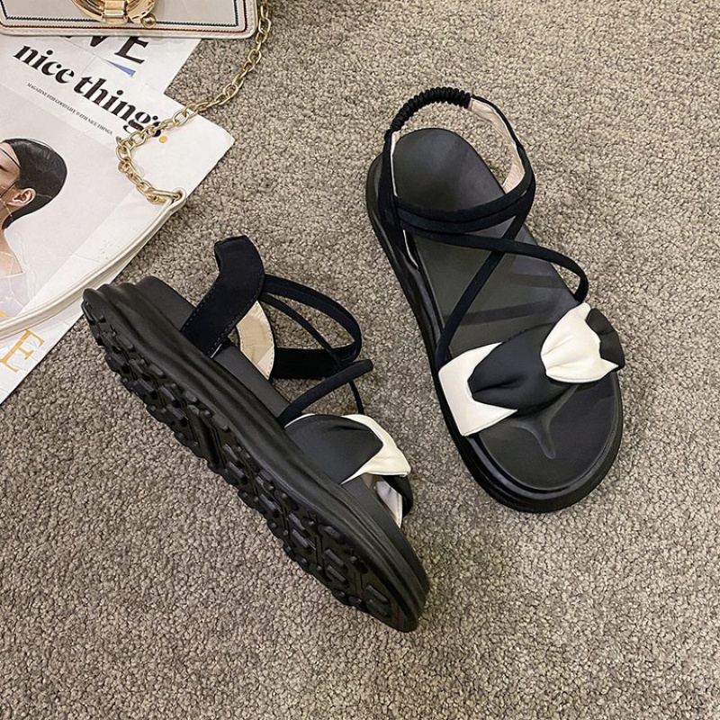 Giày Sandal Đế Dày Thời Trang Hè 2022 Phong Cách Mới Dành Cho Nữ