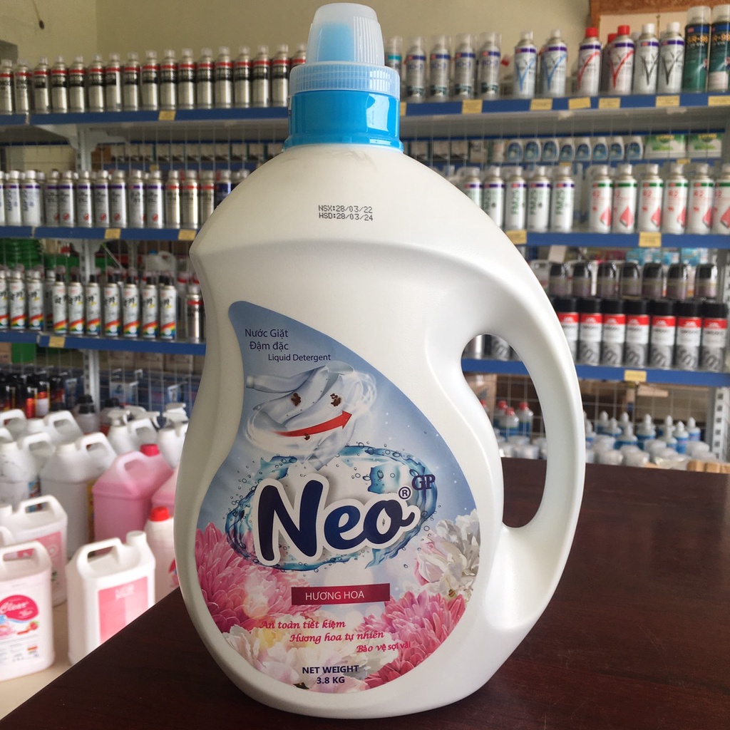 Nước giặt neo hương hoa 3.8kg