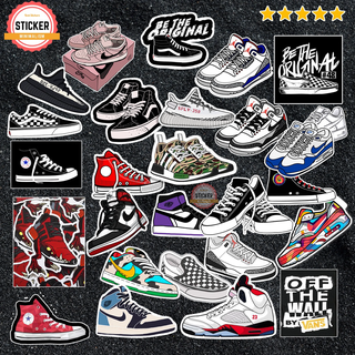 Sticker giày sneaker chống nước sticker dán mũ bảo hiểm, laptop, điện thoại, đàn guitar, vali, xe máy
