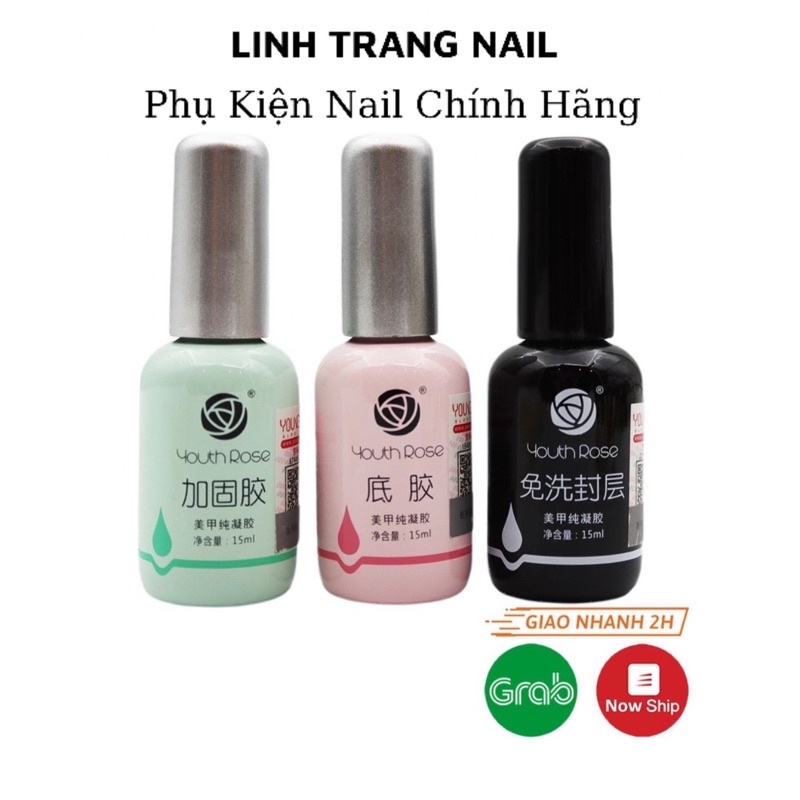 Base, Top, Cứng móng Hoa Hồng