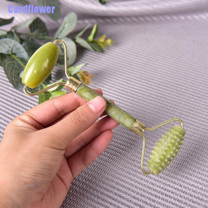 Cây Lăn Mát Xa Mặt Bằng Đá Ngọc Bích Phù Hợp Cho Nam Và Nữ