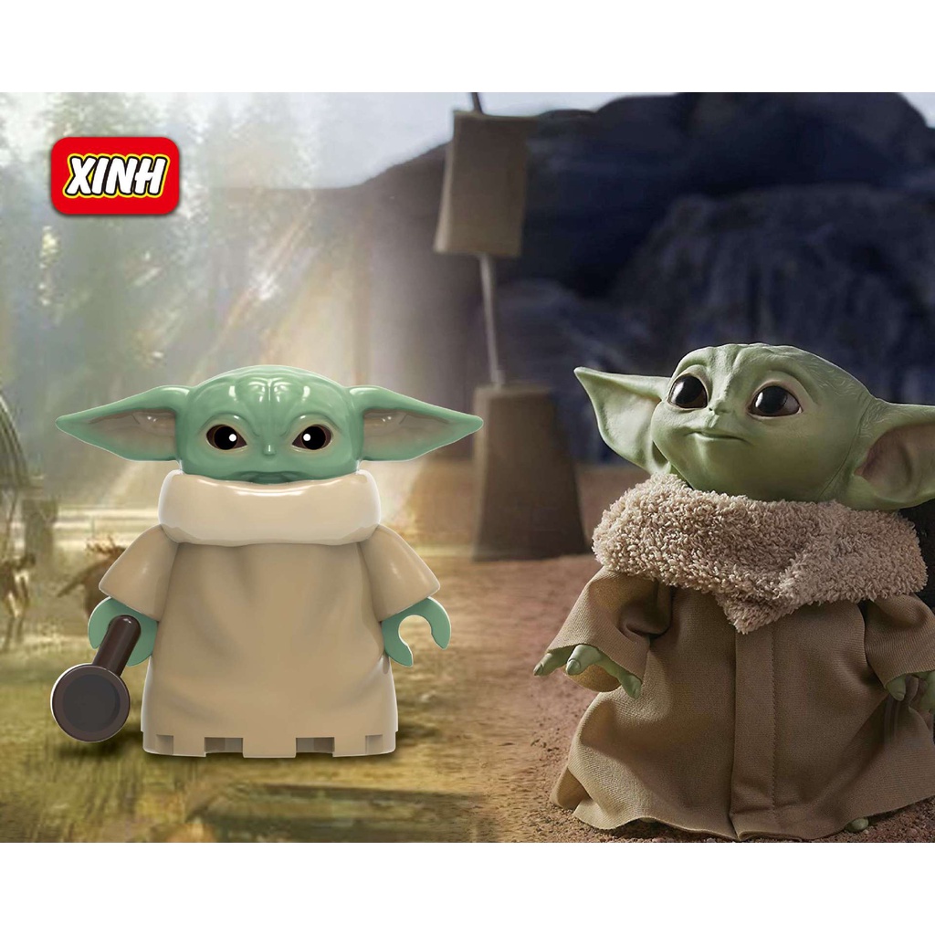 Mô Hình Đồ Chơi Lego Nhân Vật Baby Yoda Master Star Wars