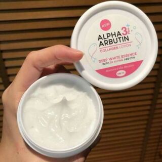 Kem body alpha arbutin 3+