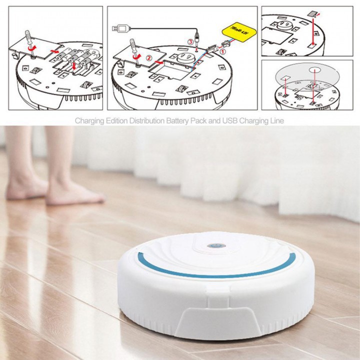 Robot Quét nhà tự động Cảm biến Giá rẻ